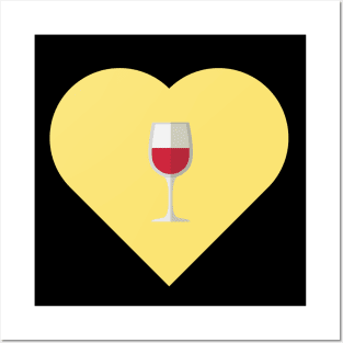 Red Wine Lover Posters and Art